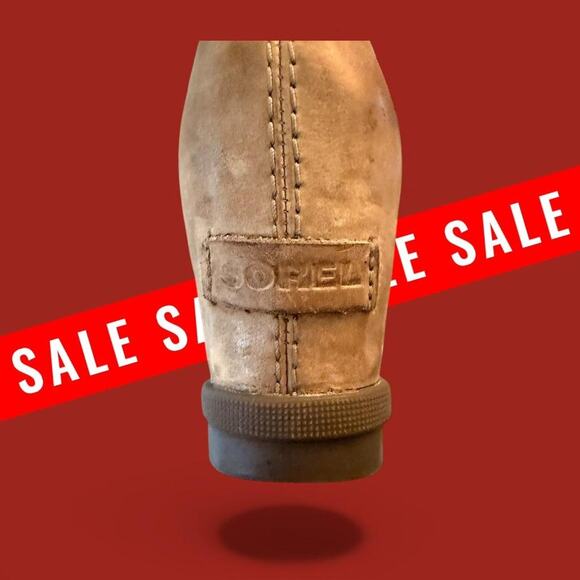 Tan and brown ankle boots - Picture 4 of 5